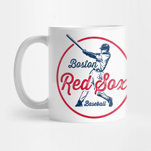 Vintage Red Sox by Throwzack